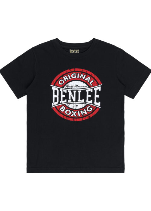 kinder camiseta regular fit negro/blanco/rojo