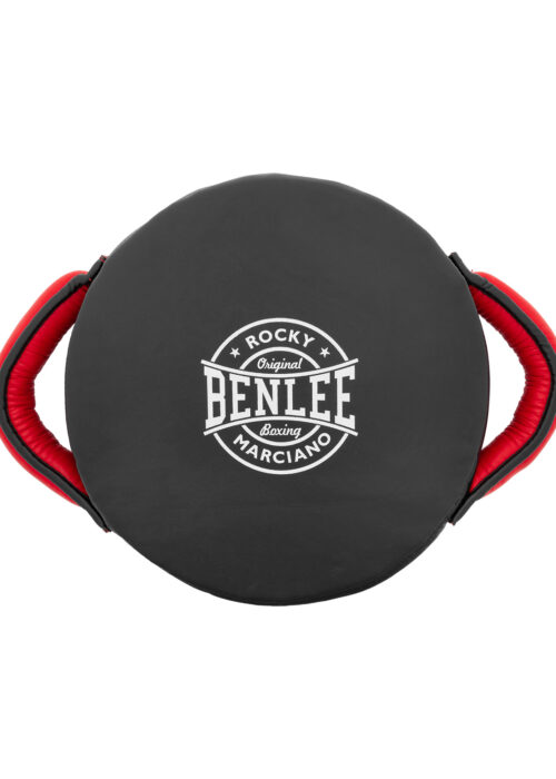 schlagpolster de polipiel negro/rojo