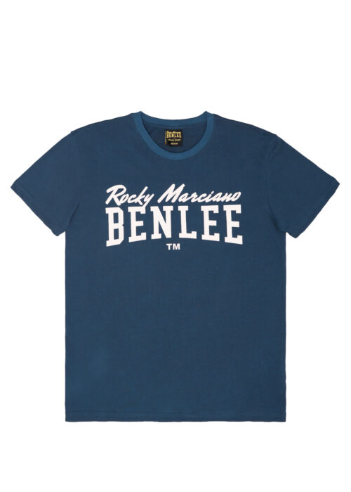 camiseta de hombre regular fit dark azul/blanco