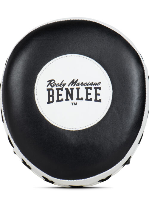 handpratzen de cuero (1 par) negro/blanco