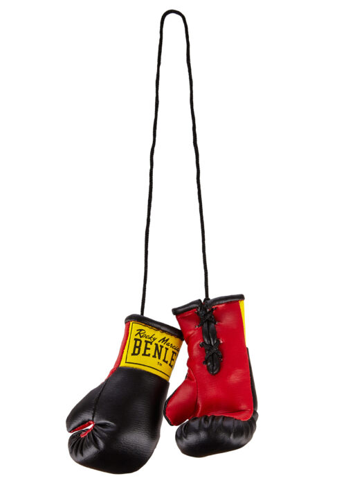 miniatur guantes profesionales de boxeo negro