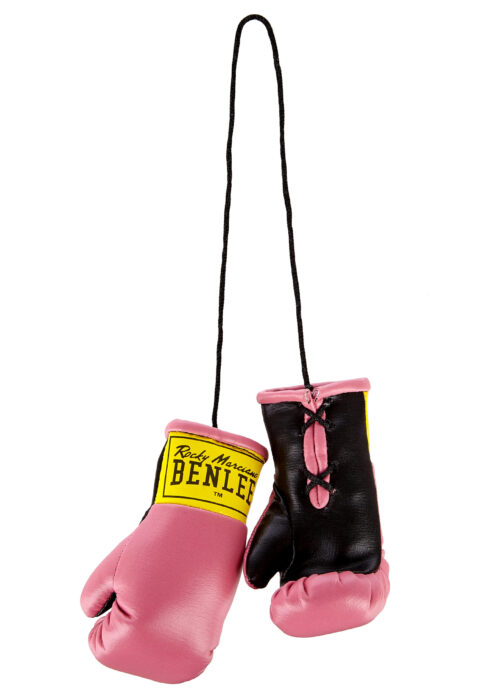miniatur guantes profesionales de boxeo rose