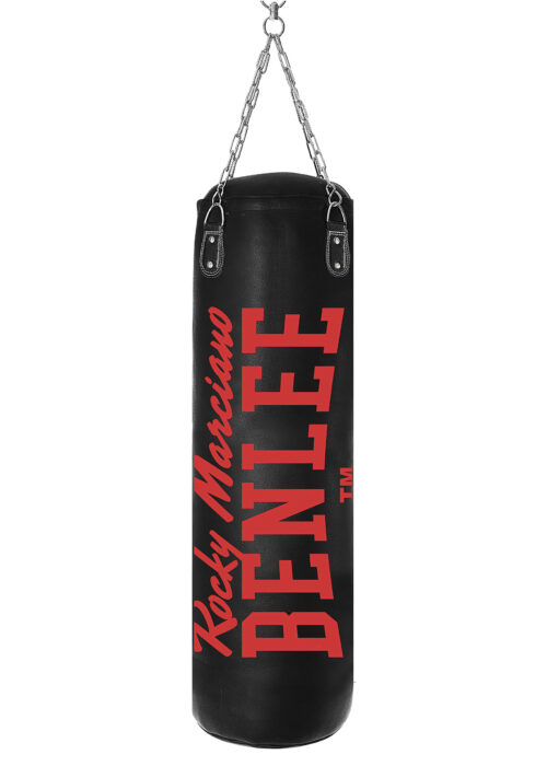 boxsack de polipiel negro/rojo