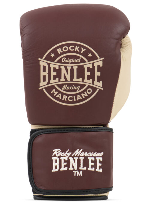 guantes profesionales de boxeo de cuero wine