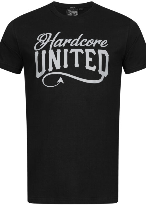 camiseta de hombre slim fit negro