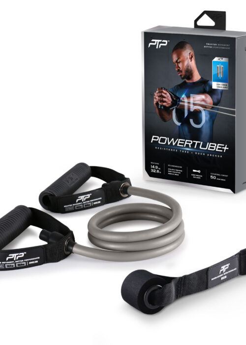 resistance tube + tür anker set plateado