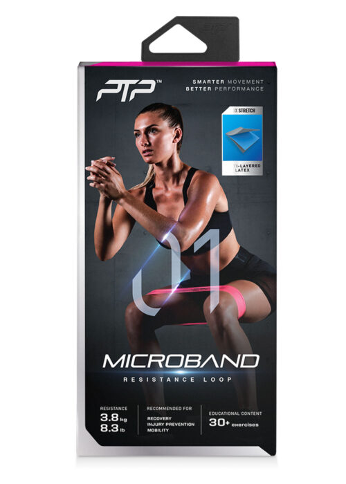 latex resistance loop pink