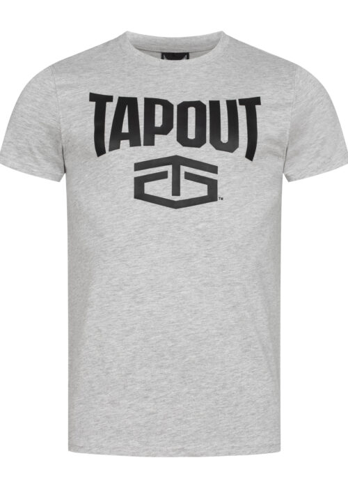 camiseta de hombre regular fit marl gris/negro