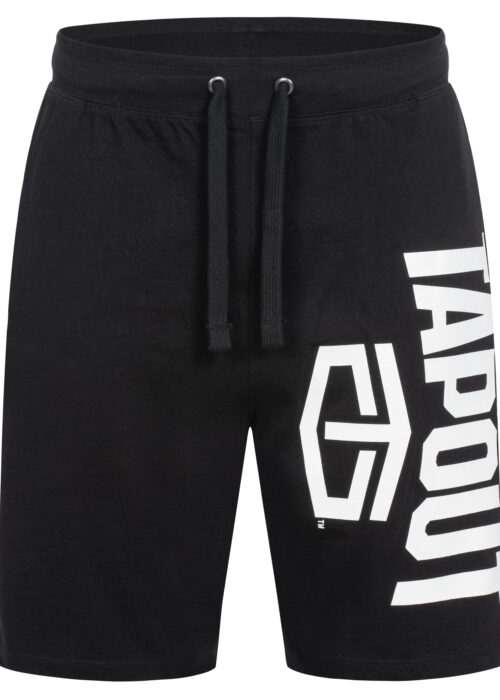 hombre pantalones cortos regular fit negro/blanco