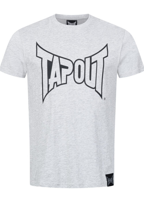 camiseta de hombre regular fit marl gris/negro