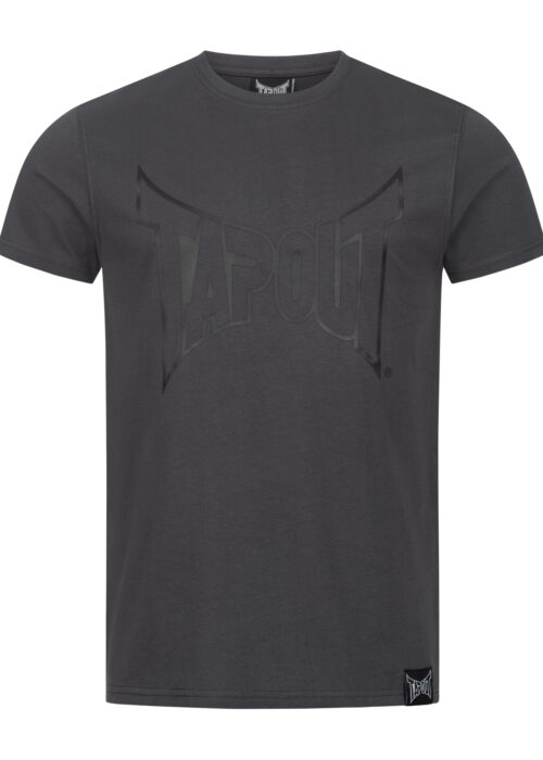 camiseta de hombre regular fit anthracite/negro