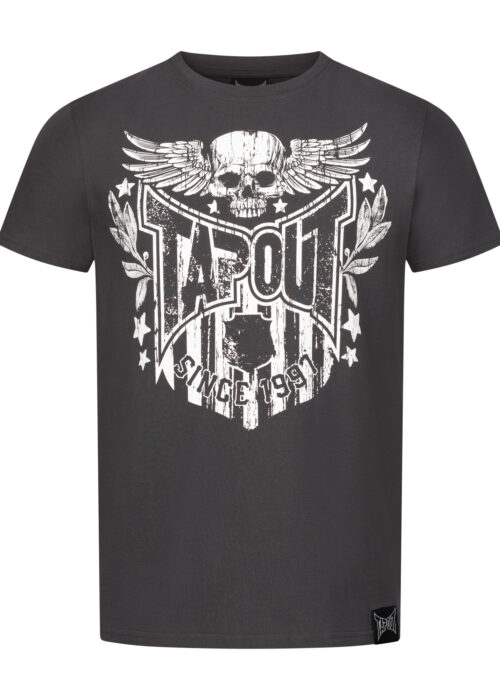 camiseta de hombre regular fit anthracite/off blanco