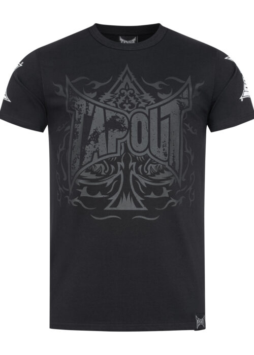 camiseta de hombre regular fit negro/gris/blanco