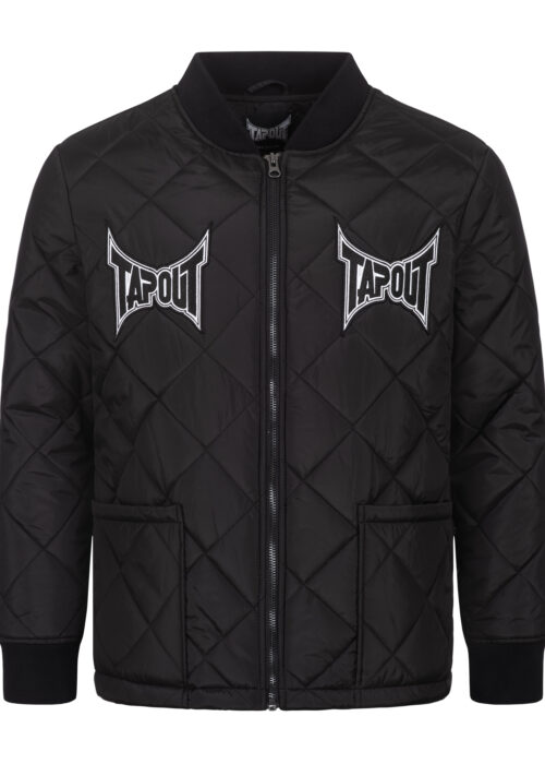 chaqueta de hombre regular fit negro/blanco/rojo