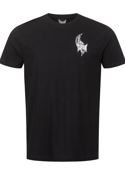camiseta de hombre regular fit negro/blanco
