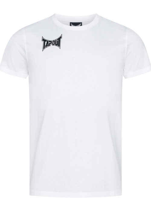 camiseta de hombre regular fit blanco/negro
