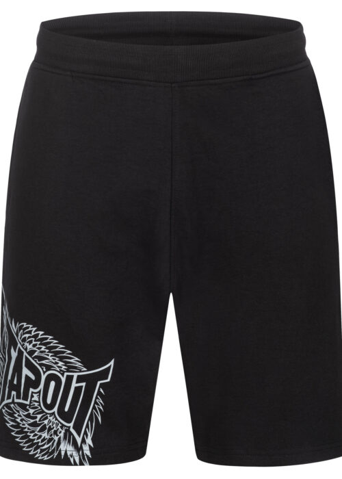 hombre pantalones cortos regular fit negro/gris