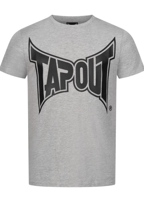 camiseta de hombre regular fit marl gris/negro