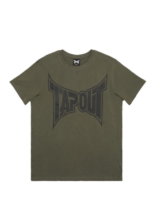 camiseta de hombre regular fit olive/negro