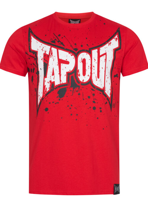 camiseta de hombre regular fit rojo/negro/blanco