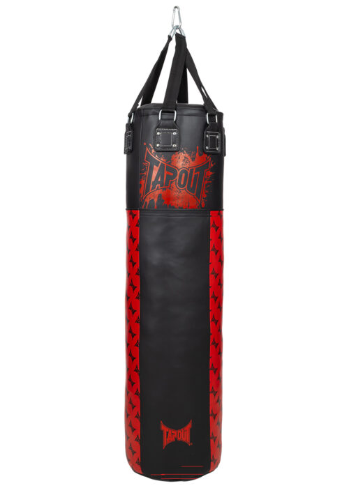 boxsack de polipiel negro/rojo