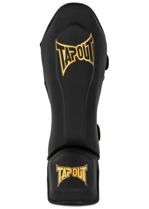 schienbeinschoner de polipiel (1 par) negro/gold