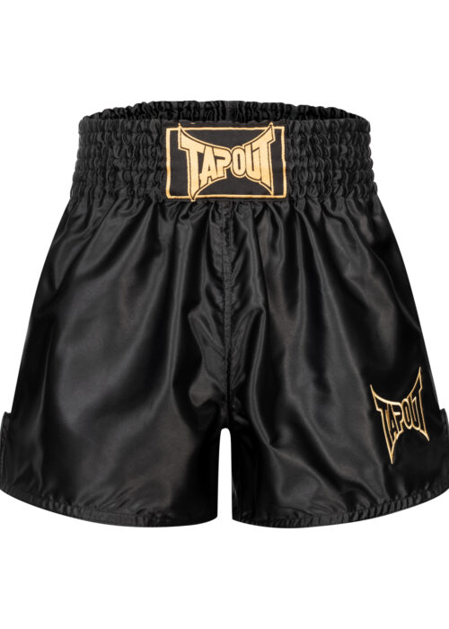 hombre thaibox pantalón negro/gold