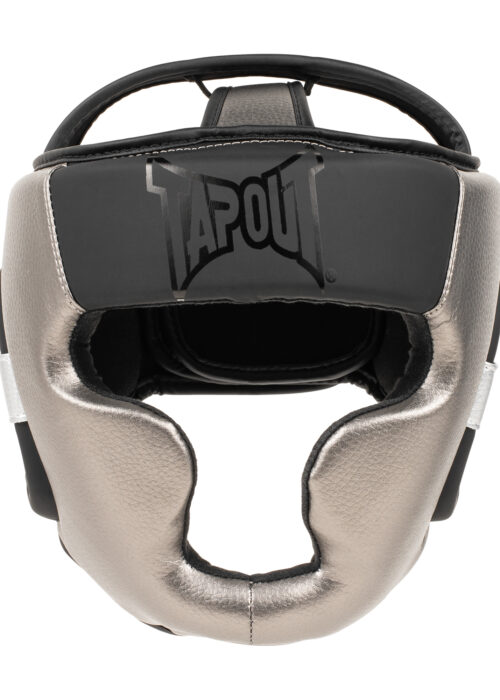 junior kopfschutz de polipiel negro/plateado