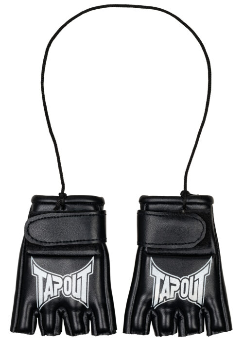 miniatur mma handschuhe negro/blanco