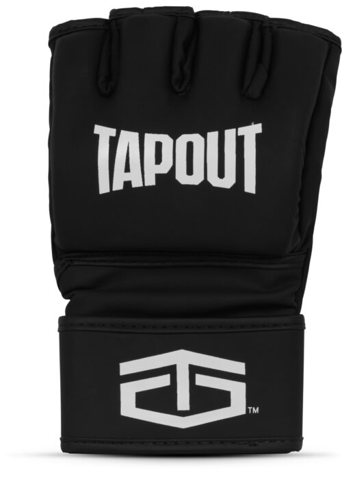 mma trainingshandschuhe de polipiel negro/blanco