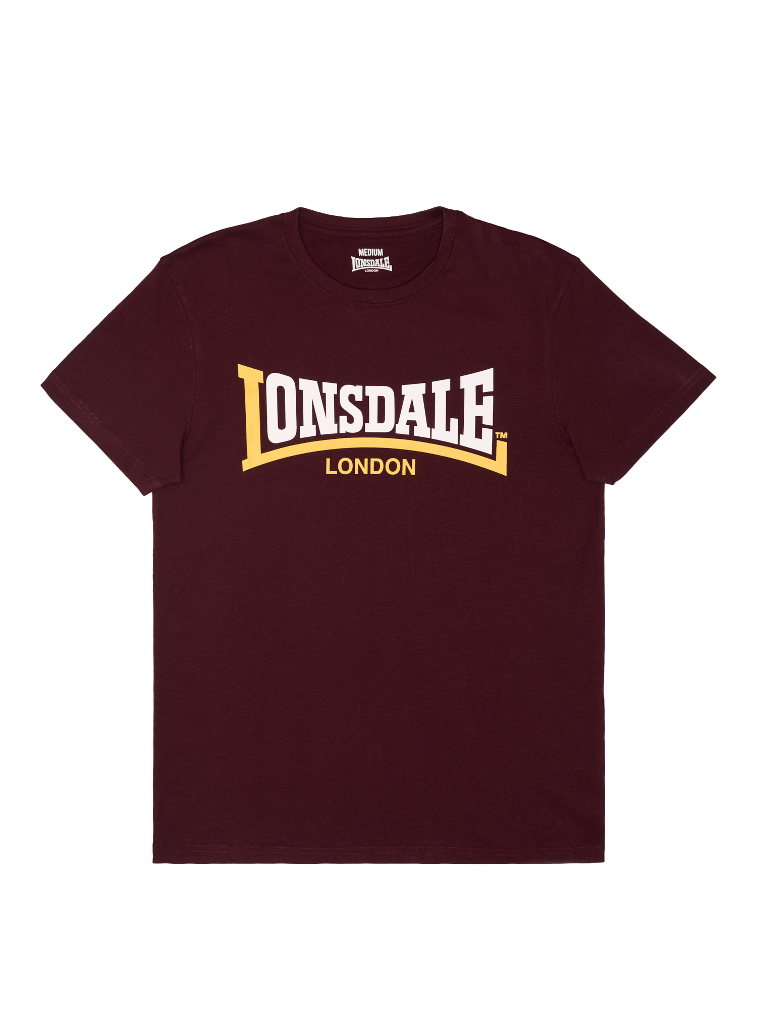 two tone oxblood/yellow
