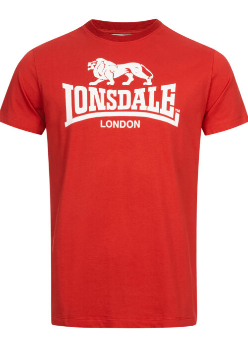 st. erney camiseta de hombre regular fit rojo