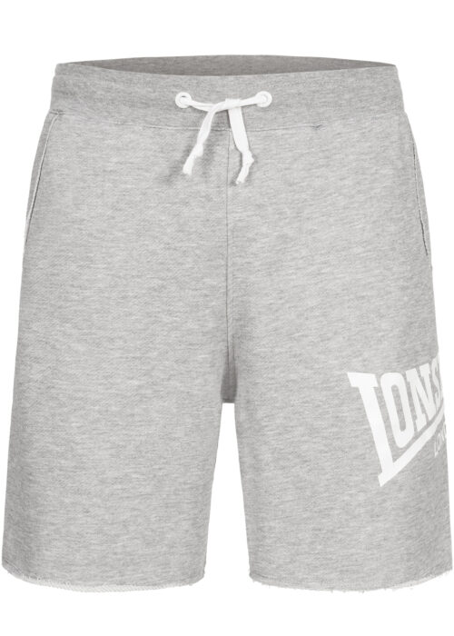 polbathic hombre pantalones cortos regular fit marl gris