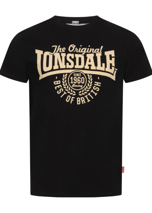 bethersden camiseta de hombre slim fit negro