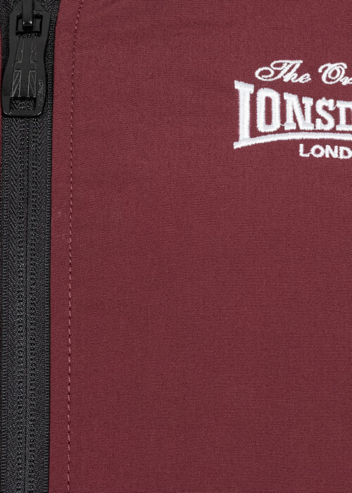 trusthorpe chaqueta de hombre regular fit vintage oxblood