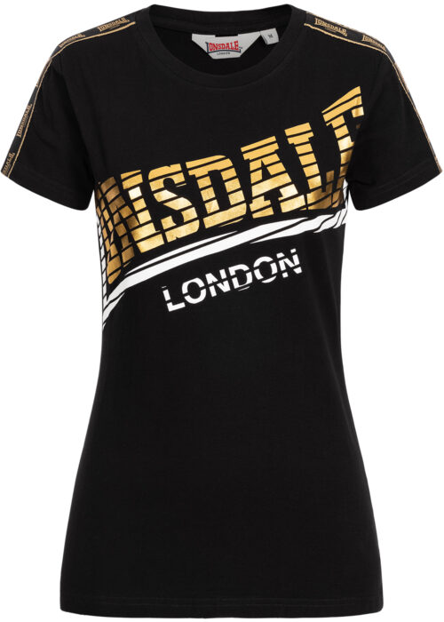 langrick camiseta de mujer negro
