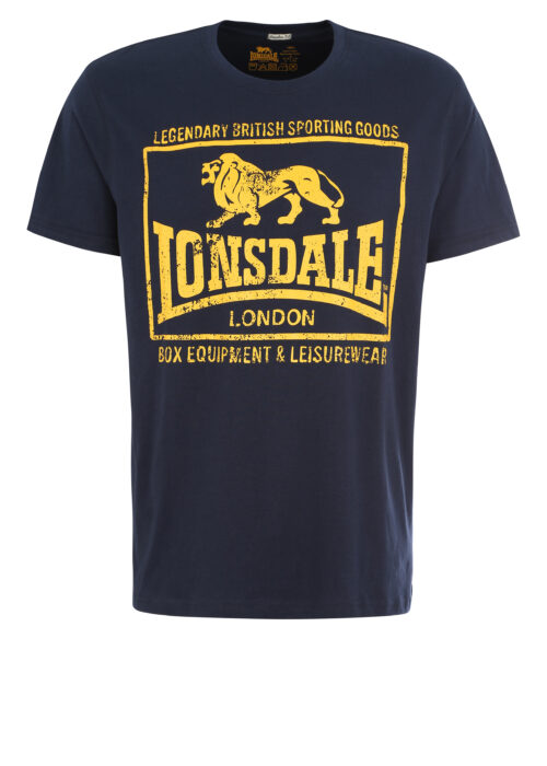 hounslow camiseta de hombre regular fit azul marino