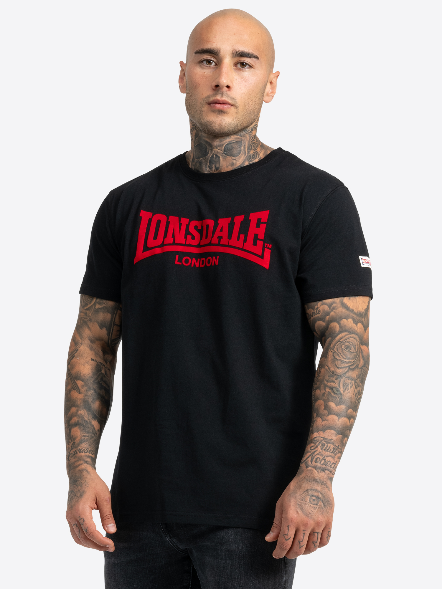 ll008 one tone negro/rojo