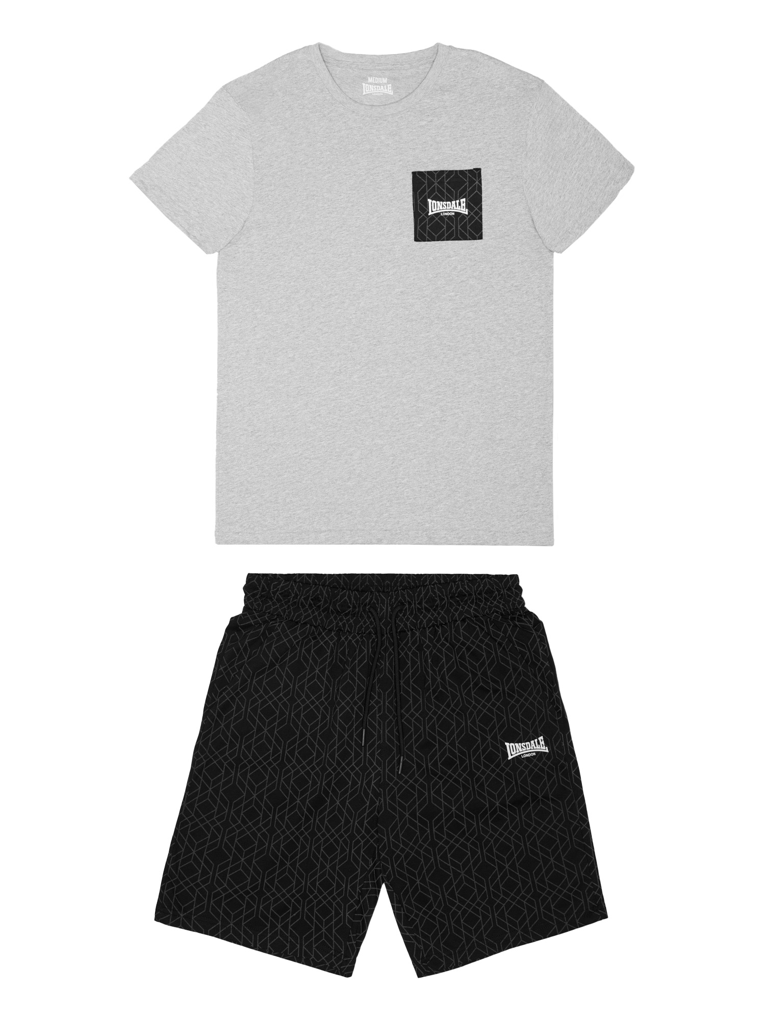 buston marl gris/negro/blanco