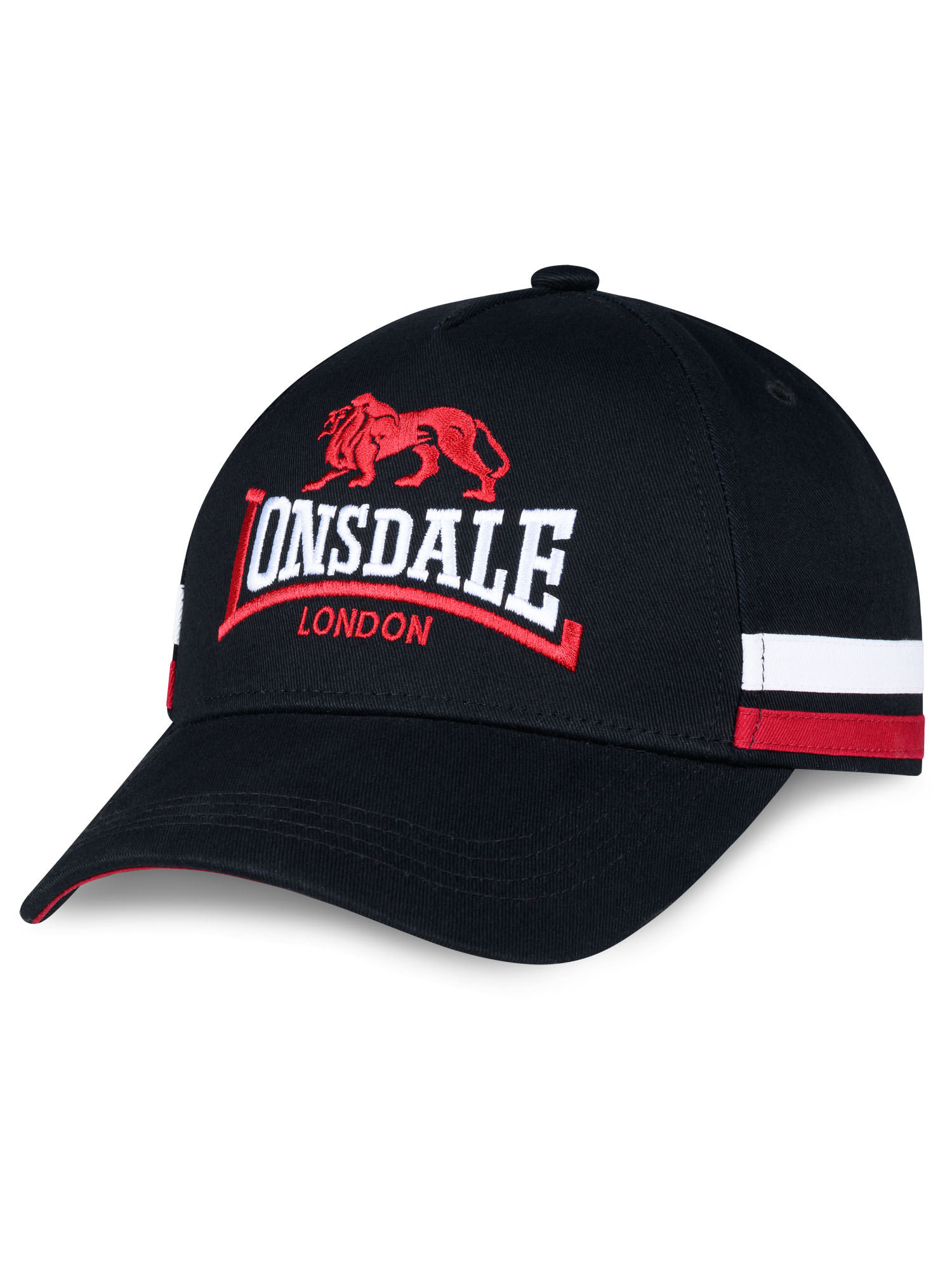 prudhoe black/white/dark red