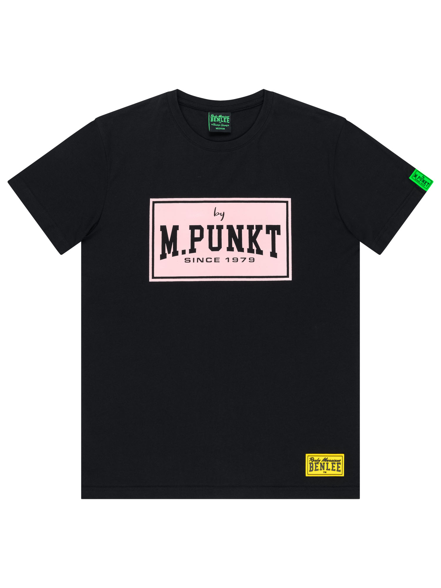 mpunkt tee 03 black/baby pink