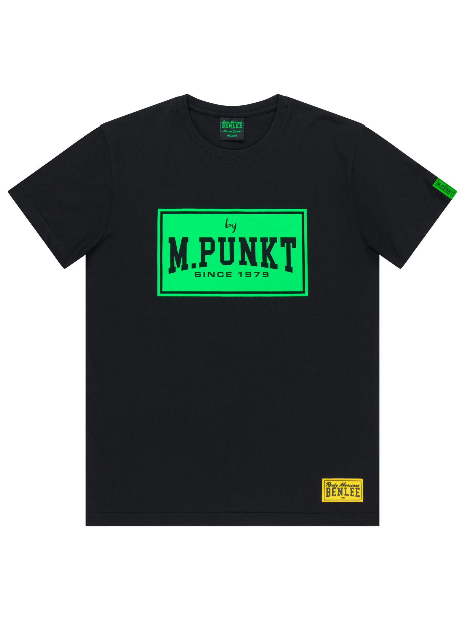 mpunkt tee 03 black/neon green