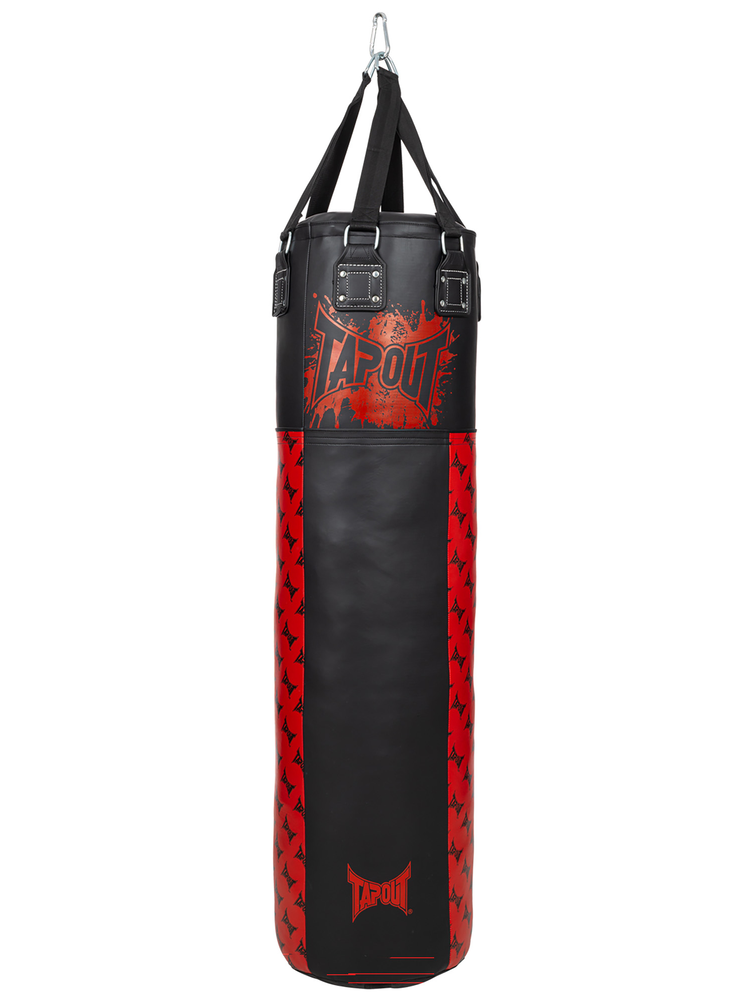 pouch negro/rojo