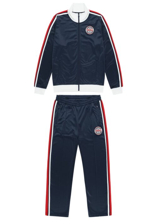 CHIGWELL - Dark Navy/Ecru/Dark Red