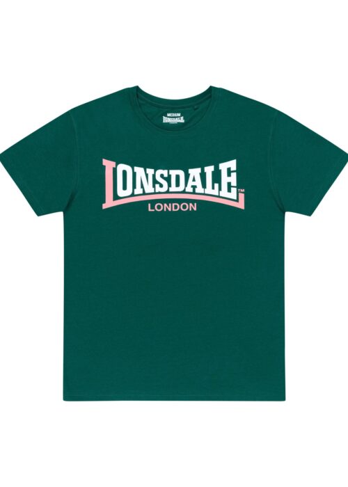 TWO TONE - Bottle Green/White/Pink